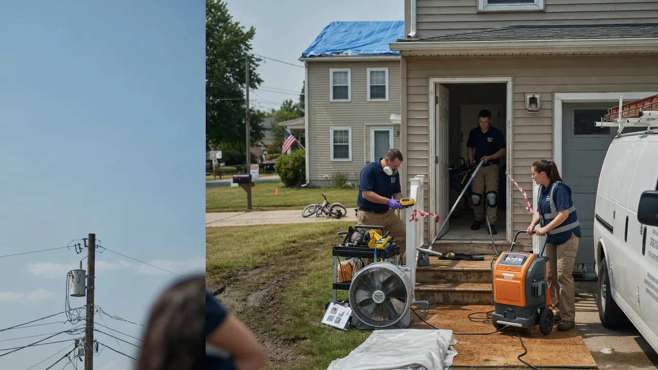 Water Damage Repair in Leivasy, WV near me